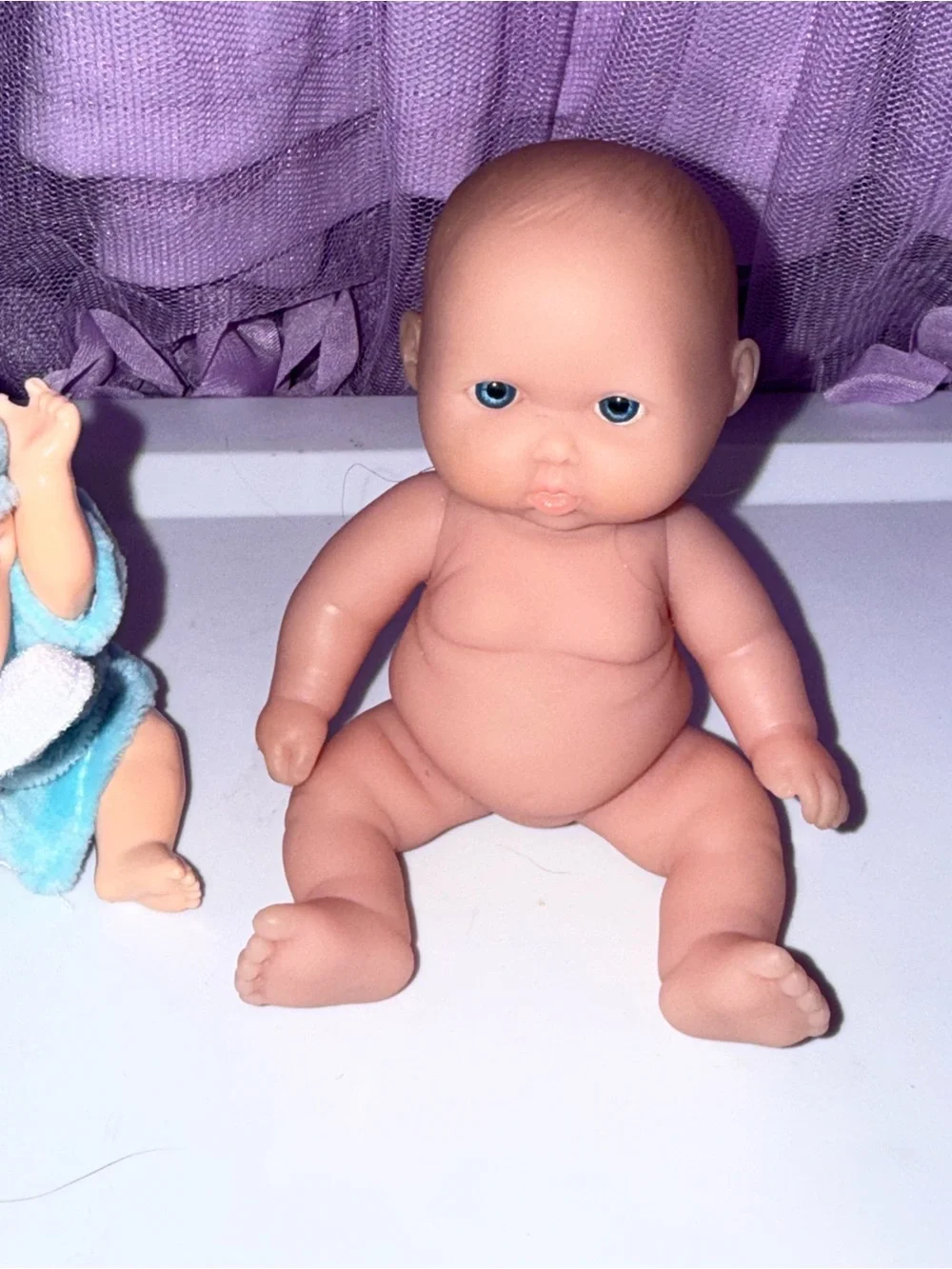 Berenguer baby doll and baby doll in robe